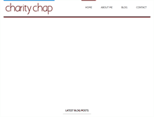 Tablet Screenshot of charitychap.com